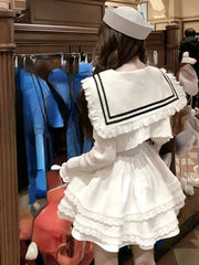 Hnewly Japanese Lolita Mini Dress Female Evening Party Kawaii Dress Women Lace Sleeveless Dress Korean Fashion Summer 2000s Vintage