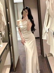 Hnewly 2000s Vintage Y2k Dress Women Bodycon Sexy Y2k Evening Party Dress Sweet Slim Elegant Office Lady One Piece Dress Korean Chic