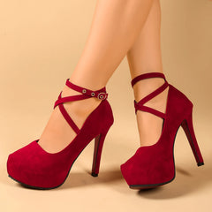 Hnewly Fashionable New Waterproof Platform Comfortable Casual Sports Women's Shoes Spring/Autumn Elegant Sexy Banquet High-heeled Shoes