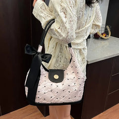Lunivop Designer High-End Diaper Bag Women Luxury Crossbody Bag Elegant Leather Handbag Minimalist Stylish Large Capacity Tote