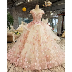 Lunivop Sweetheart Ball Gown Evening Dresses For 15 Party Fashion Applique Off-Shoulder Cinderella Birthday Gown Hot