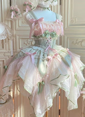 Hnewly Lolita Dresses for Woman New Spring and Summer Suspender Dress Jsk Sweet Girl's Wedding Dress Birthday Party Ball Gown Vestidos