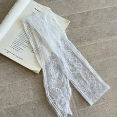 Lunivop Unique Y2k Long Lace Waistband Floral Bow Lace Waist Belt Tie Up Thin Dress Jeans Belt Summer ремень женский cinturones de mujer