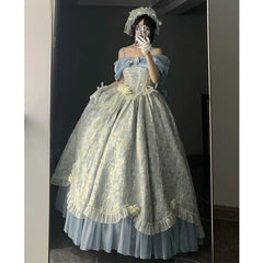 Hnewly Dreamy Gorgeous Japanese Original Lolita Light Luxury Dress Evening Gown High-end Princess Style Birthday Sweet Dress for Women