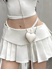 Hnewly - Pleated A-line Skirts ddbos-shop