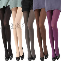 Hnewly 22Colors Woman Sexy Tights Candy Color 120D Pantyhose Multicolour Velvet Women Seamless Long