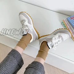 Hnewly 3 Pairs Lot Women Socks Cotton Retro Crew Tube Solid Color Winter Fashion Hajuruku Black