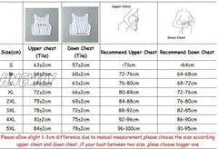 Hnewly Breathable Les Lesbian Undershirt Tomboy Buckle Short Chest Binder Summer Cos Bra Vest