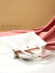 Hnewly - Cartoon Embossed Satchel Bag Women Satchels Women-Satchels