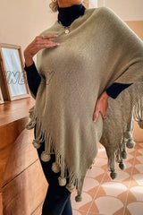 Hnewly - Casual Solid Color O Neck Outerwear(7 Colors) Khaki / S Outerwear/Cloak