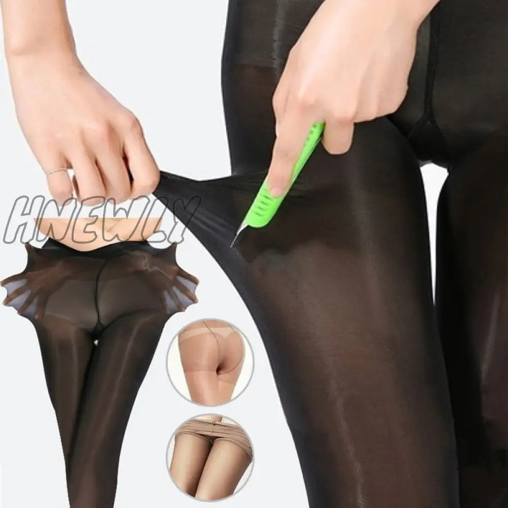 Hnewly Classic Black Women’s Tear - Resistant Nylon Pantyhose High - Waist Feminine Breathable