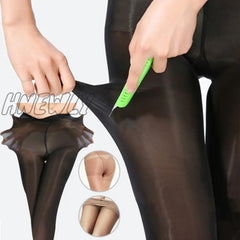 Hnewly Classic Black Women’s Tear - Resistant Nylon Pantyhose High - Waist Feminine Breathable