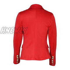 Hnewly Commuter Office Suit Women’s Suit Women Jacket One Piece Slim Solid Color Fashion Casual