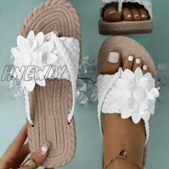 Hnewly - Cream White Casual Patchwork Solid Color Round Comfortable Shoes (Subject To The Actual