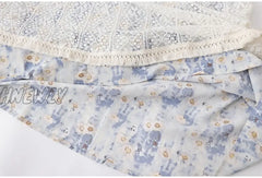 Hnewly Cute Floral T-Shirt Women Long Sleeve O-Neck Tops Tee Sweet Girl Kawaii Clothes