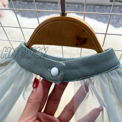 Hnewly Elegant Sexy High Waist Patchwork Mesh Lantern Long Sleeve Dress Vacation Vestidos Slim