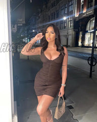 Hnewly High Quality Summer Mesh Bodycon Dress Women Party New Arrivals Stretchy Sexy Evening Club