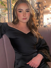 Hnewly High Quality Women Summer Dress Sexy Bodycon V Neck Satin House Of Cb Elegant Prom Wedding