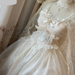 Hnewly Japan Sweet Lolita Princess Party Dresses Women Victorian Vintage Jsk Dress Girl Gothic