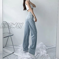 Hnewly Jeans Wide Leg Pants Women’s High Waist For Women Spring And Summer Y2K Female Show Thin