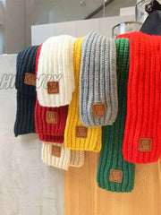 Hnewly Kids Scarf Boys Girls Baby Winter Warm Women Knit Shawl Children Neck Collar Keep