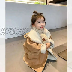Hnewly Kids Scarf Boys Girls Baby Winter Warm Women Knit Shawl Children Neck Collar Keep