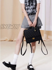 Hnewly Korean Fashion Mini Skirt Shorts Women Grey High Waist A-Line Folds Preppy Style Short