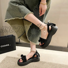 Med Open Toe Fashion Womens Shoes 2024 Clogs Wedge Clear Heels Beige Heeled Sandals Buckle Strap