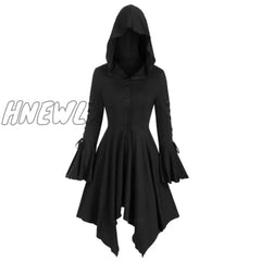 Hnewly Medieval Cosplay Gothic Halloween Costumes For Women Dress Witch Middle Ages Renaissance