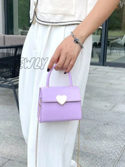 Hnewly - Minimalist Flap Satchel Bag Women Satchels Women-Satchels