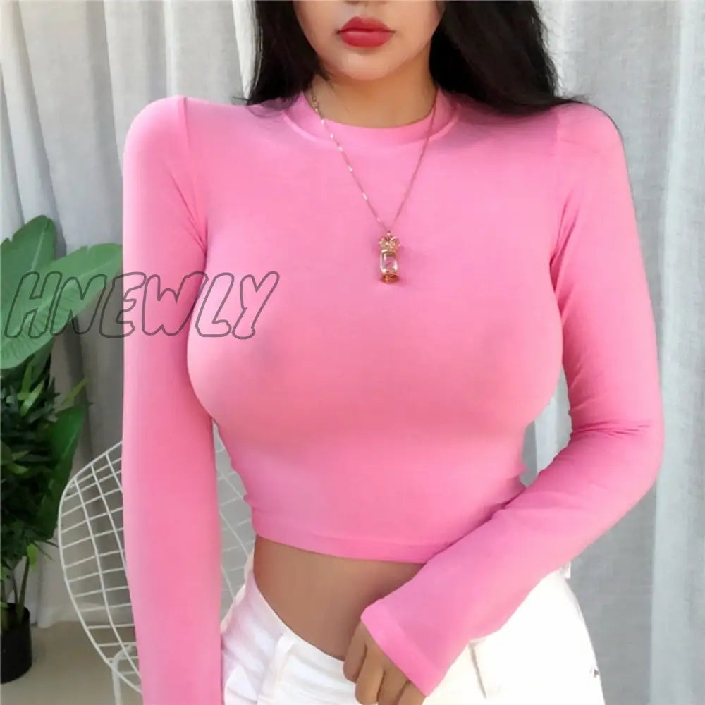 Hnewly New Short High Elasticity Sexy Slim Tank Top Women Clothes Summer Fall Womens Crop Casual