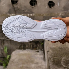 Hnewly - Pink Casual Sportswear Daily Patchwork Tie-Dye Round Mesh Breathable Comfortable Out Door