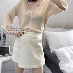Hnewly Spring Summer Autumn Hot Selling Women’s Fashion Casual Sexy Shorts Outerwear Apricot / S
