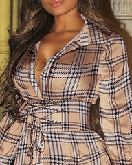 Hnewly White Woman Dress Summer Classical Shirt Office Lady Outfits Turn-Down Collar Mini Party For