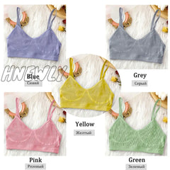 Hnewly Women Seamless Solid Color Tank Tops Female S-Xl Sexy Underwear U-Back Sleeveless Top Thin