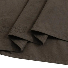 Hnewly Y2K Aesthetic Fairycore Vintage Pleated Skirt Korean Fashion Harajuku Grunge High Waist Long