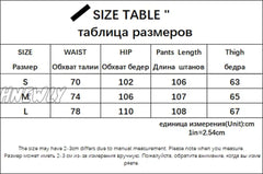 Hnewly Y2K Bandage Cargo Jeans Punk Metal Blue Baggy Streetwear Pants Women Korean Grunge Aesthetic