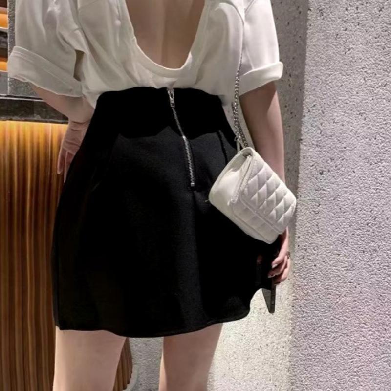 Hnewly Vintage Preppy Style Striped Pleated Skirt Women Y2K Slim Sexy High Waist Korean Style Kawaii Mini Skirts for Girls