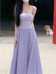 Lunivop  Summer Fashion Elegant Backless Print Slip Dress Female Long Sexy Evening Party Vacation Pleated Dresses Chic Boho Vintage