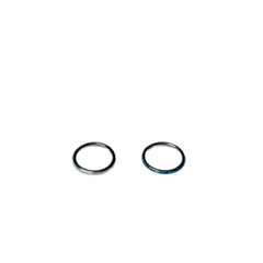 Hnewly  Female Charm Sparkling Stainless Steel Buckle Seamless 1.6mm Lip Ring Spicy Girl Piercing Jewelry High-quality and Simple