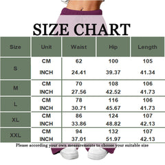 Hnewly  Ladies' Solid Color Fitness Sweatpants Wide Leg Straight Casual Joggers Workout High Waisted Drawstring Loose Trousers
