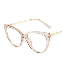 Lunivop  Fashion Cat Eye Optical Glasses Frames Women Vintage Clear Lens Optical Eyeglasses Frame Prescription Spectacle Frames