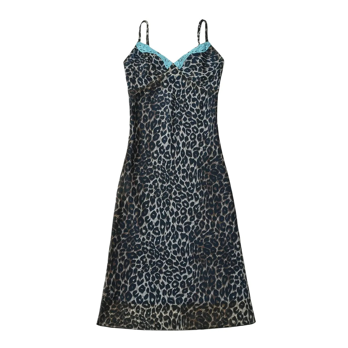 Hnewly  Prom dresses Summer birthday dresses luxury one pieces midi dress evening party vacation outfis leopard dress sleeveless