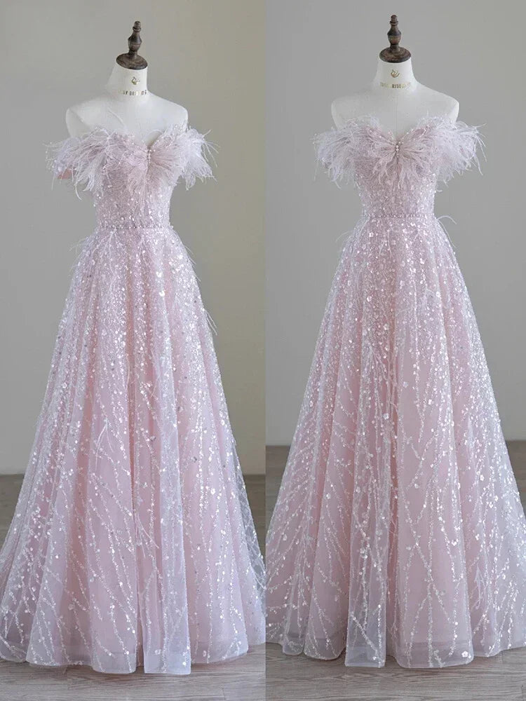 Hnewly Formal Dress Women Elegant Women's Dresses for Party Evening Gown Long Luxury Suitable Request Prom Occasion Wedding