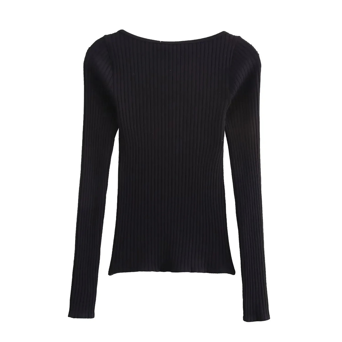 Hnewly  Fall Clothes Long Sleeve Top Knit Korean Fashion Sweaters Sexy Vintage Clothes Cropped Pullovers Ribbed Bow Tie Tops Pink