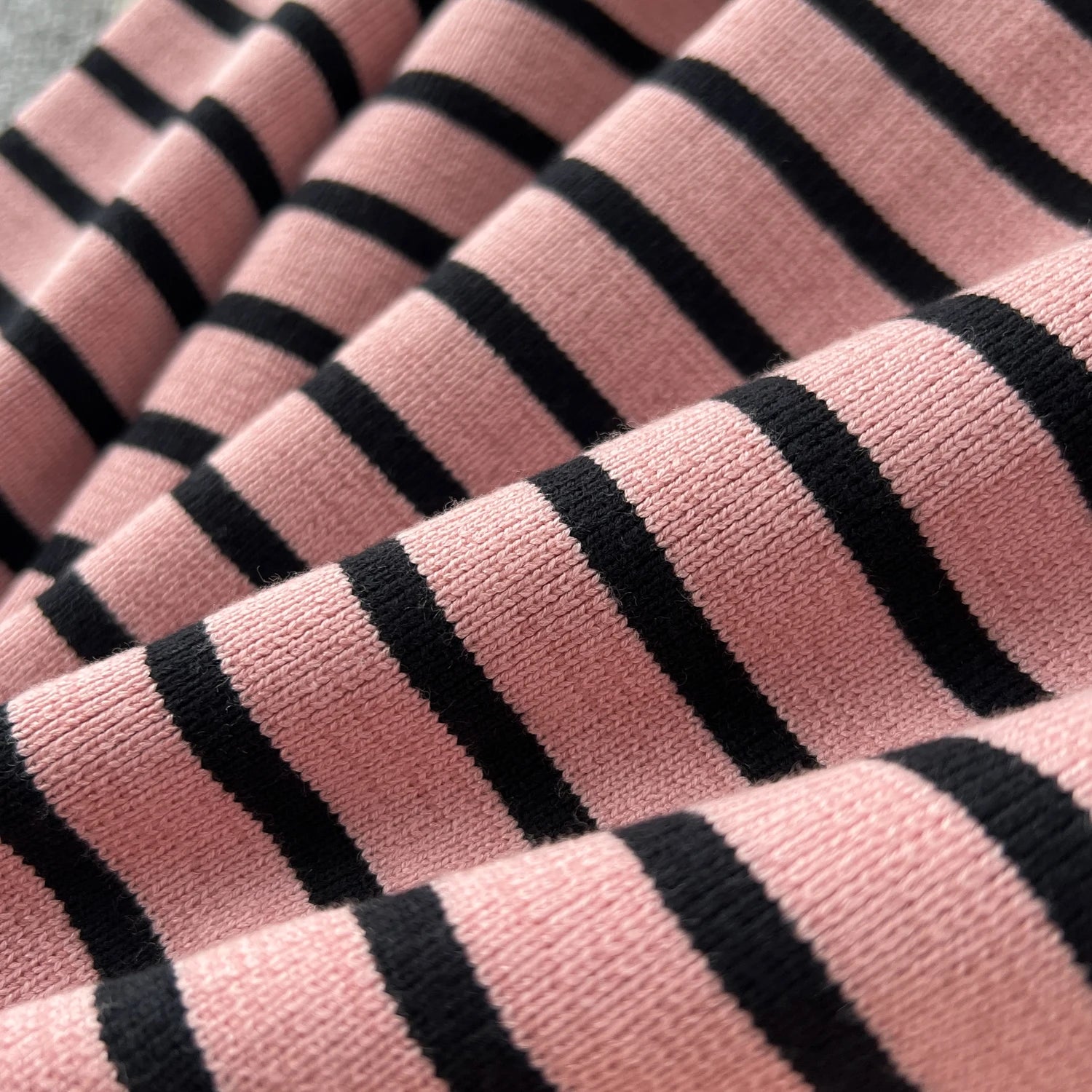 Hnewly  Elegant Knitted Set for Women's High End Versatile Round Neck Striped Knitted Cardigan+High Waist Casual Wide Leg Pants 2PCS