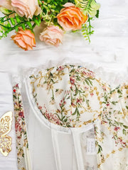 Hnewly  sweet embroidery lace Chic  off shoulder Camis Slim Korean Tanks Top Elegant Basic Crop Top summer Women Bustier