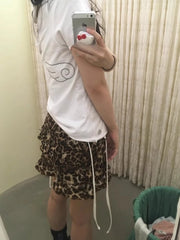 Hnewly  Summer New Top for Women Sexy Skew Collar Off Shoulder Tee Shirt Y2k Fashion Wings Printed Short Sleeved T-shirts