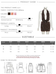 Hnewly  Cutenew Shiny Tassel Women 2 Piece Set Summer Sexy Stunning Halter Swinging Neck Tanks+Matching Hip Skirts Female Club Outfits