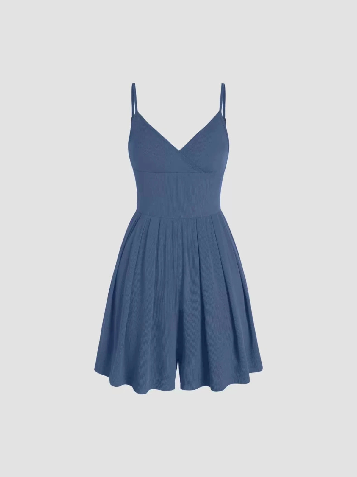 Hnewly  Summer pants pocket set, solid color, elegant, casual, strappy shorts, fashionable, comfortable jumpsuit.